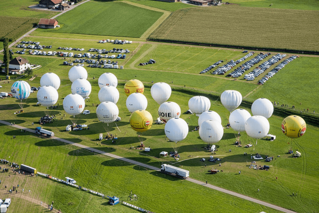 Gordon Bennett Balloons Cross Lithuania's Suwałki Gap