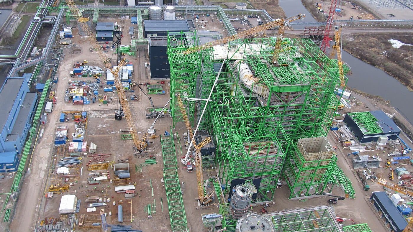 Ukrainian drone strikes Auvere power station, Estonia