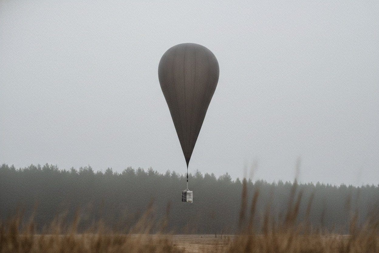 Belarus balloon carries 9,000 cigarettes into Kaunas, Lithuania