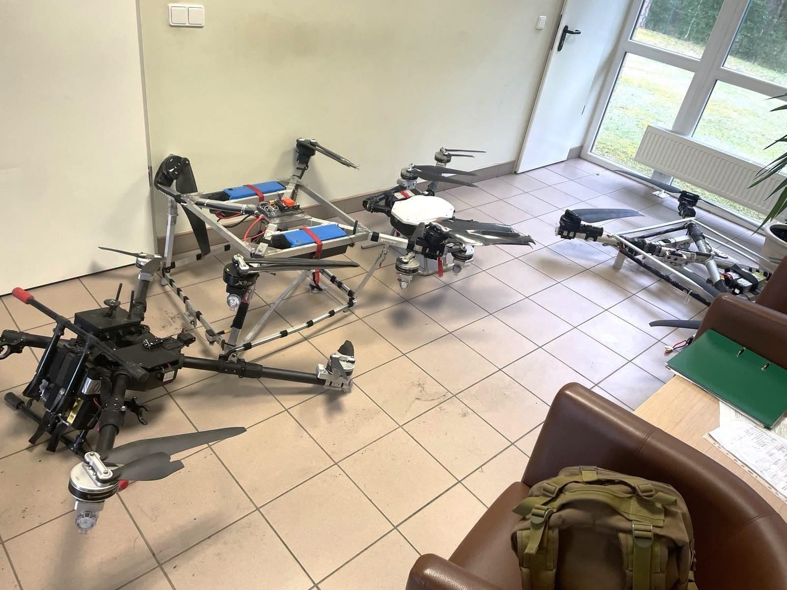 Four contraband drones intercepted at Druskininkai in one night